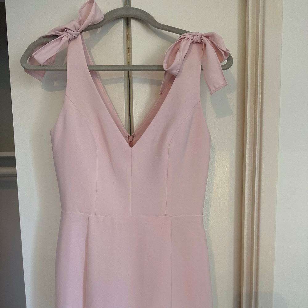 Amanda Uprichard Pink/Blush Allora Dress